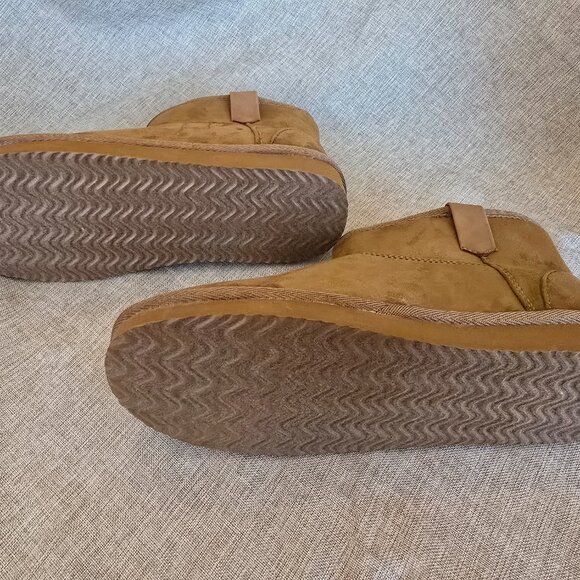 Magellan Women's Cozy Brown Pull On Boots, Size 9 - Picture 5 of 5